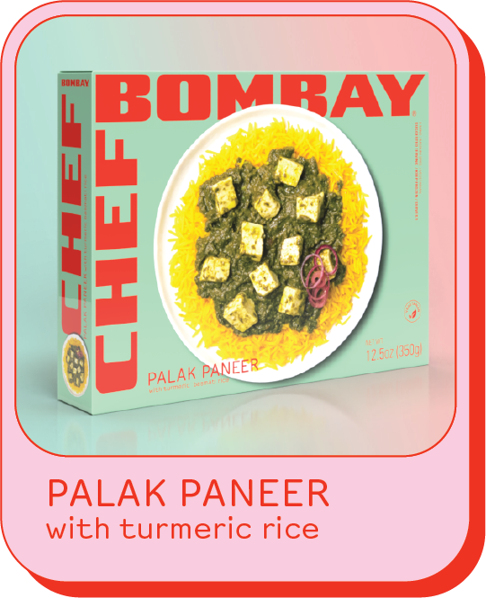 Palak Paneer with Tumeric Rice