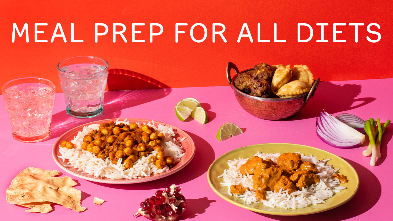 MEAL PREP FOR ALL DIETS WITH INDIAN FOOD